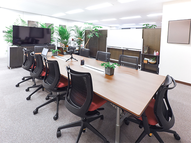 会議室に