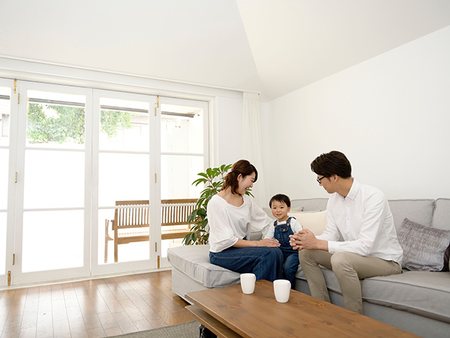 リビング・寝室に