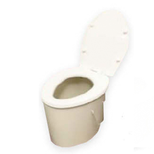 水と配管のいらないトイレ！分解・消滅型簡易トイレ